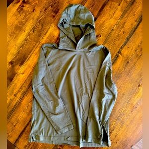 Banana Republic, XL long sleeve hooded cotton shirt